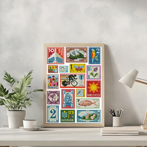 Colección de Sellos Pequeños NKF 2025, Lienzo para Punto de Cruz Impreso en Alta Definición, Decoración para el Hogar/Regalo/Arte, Kits de Bordado, Kit de Crochet, DIY, Año Nuevo - Product Image 3