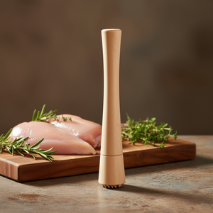 Martillo de Fermentación Westmark, Ablandador de Carne de Madera para Preparación de Aves y Carnes - Product Image 3