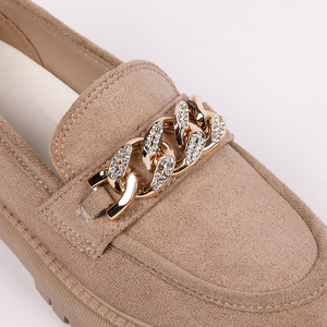 Wholesale Light Breathable Slip-On <strong>Loafers</strong> Casual Shoes Latest Ladies <strong>Suede</strong> <strong>Loafers</strong> Women - Product Image 4