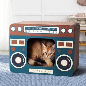 Teppiche und Sofas Schutz matte Reversible Langlebige und langlebige recycelbare Wellpappe <span class=keywords><strong>Cat</strong></span> Floor Scratcher - Product Image 4
