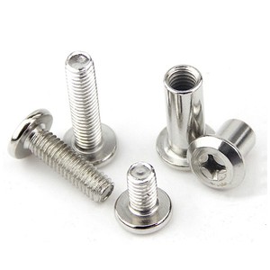 Perno para Muebles M8 de Acero Inoxidable, Cabeza de Botón Torx, Accesorio de Fijación para Madera - Product Image 2