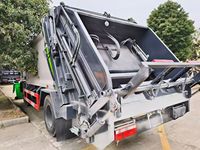 Châssis Dongfeng à 10 roues monté sur le camion compacteur de déchets