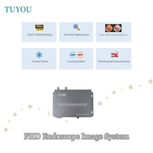 เครื่องส่องตรวจแบบพกพาอุปกรณ์ทางการแพทย์ tuyou แบบ Full HD อุปกรณ์ทางการแพทย์ที่มีสี่เอาท์พุท - Product Image 2