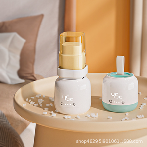Recién llegado, calentador de botellas de viaje con baterías, Mini calentador de leche, alimentación rápida, calentador de botellas portátil de 10000mAh para bolsas de pañales - Product Image 4