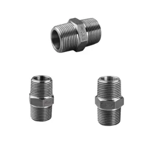 DONGLIU 1/8 "-4" ASME B16.11 ASTM A182 F5 F9 Hex Bushing Núm Vú Cắm Nhà Sản Xuất