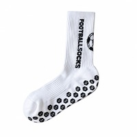 Chaussettes de sport unisexes en tissu éponge antidérapantes pour Pilates, yoga, basketball, football, avec logo personnalisé OEM, vente en gros pour les sports