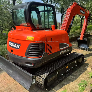 เครื่องขุด DX60 DH60 Doosan ขนาดกะทัดรัด6ตันเครื่องมือสองจากเกาหลีมือสอง - Product Image 1