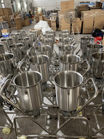 32L Chili Grinder Knoflookhakker Vleeshakker 1800W Elektrische Multifunctionele Groente- & Fruit Snij- en Hakmachine