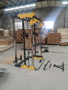 Attrezzatura da Palestra Accessori per Home Fitness RTS <span class=keywords><strong>Power</strong></span> <span class=keywords><strong>Rack</strong></span> Multifunzione Smith Machine Squat <span class=keywords><strong>Rack</strong></span> DY-6002 - Product Image 5