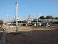 Sistema de Elevación de Truss de Aluminio de 400*400MM de Alta Capacidad de Carga para Decoración de Bodas al Aire Libre, Exhibiciones, Cenas y Banquetes