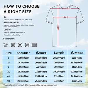 공장 제조 맞춤형 남성 티셔츠 여름 음료 패턴 티셔츠 열전사 인쇄 - Product Image 5