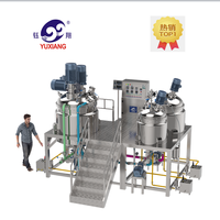 Machine de fabrication de savon liquide 200-5000L mélangeur de détergent liquide vaisselle agitateur shampooing lavage des mains homogénéisation réservoir de mélange