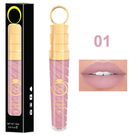 Rouge à lèvres liquide imperméable de miroitement mat de scintillement de lustre à lèvres de maquillage de 20 couleurs Offre Spéciale