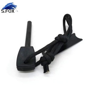 <span class=keywords><strong>Kit</strong></span> de tige d'allumage de feu en silex percé de magnésium de survie personnalisé allume-feu - Product Image 5