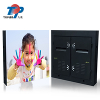 Mesa TOPLED p1.5 tienda Feria Comercial placa controladora panel de pared de video p1.25 SMD cabina RGB gran cartelera publicitaria pantalla led s
