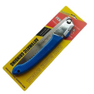 Sierra Plegable Dezhizhu de 270 mm con Hoja de Acero de Alto Carbono y Mango de Plástico Azul para Podar Árboles de Jardín - Product Image 5