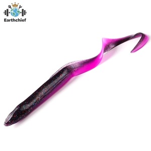 Leurre souple artificiel Big Lure <span class=keywords><strong>Dragon</strong></span> Grub 150/200mm en PVC à queue unique pour la pêche à la traîne - Product Image 1