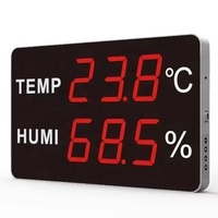 HUATO HE230-T  Sensor Suhu PT100 Termometer dengan Alarm Perekam Data Suhu Tinggi