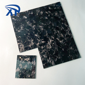 Coupe taille personnalisée <span class=keywords><strong>CNC</strong></span> feuille de fibre de carbone hachée fabricant de pièces en fibre de carbone forgé pour voiture - Product Image 4