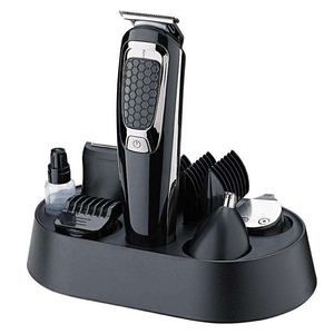 Kit Profesional de Recortadora de Pelo 5 en 1, Recargable por USB, Resistente al Agua, de Carga Rápida, para Hombres, Barba, Nariz y Orejas - Product Image 1