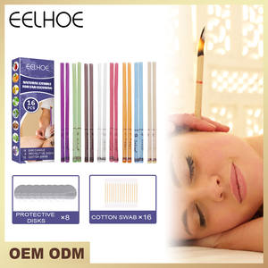 EELHOE precio <span class=keywords><strong>de</strong></span> fábrica <span class=keywords><strong>cera</strong></span> <span class=keywords><strong>de</strong></span> abeja rey <span class=keywords><strong>cono</strong></span> trompeta natural <span class=keywords><strong>cera</strong></span> del oído quitar limpieza vela kit conjunto - Product Image 6