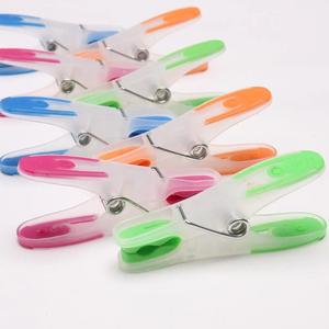 Bán Buôn Lớn Mềm Grip Windproof Giặt Quần Áo Dòng Vớ Pegs Nhựa Mùa Xuân Quần Áo Pegs Cho Quần Áo - Product Image 5