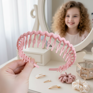 Tending turbante satinato fascia per capelli graziosi eleganti accessori per bambini di lusso vendita calda all'ingrosso fasce per capelli di moda - Product Image 2