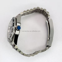 Montre-bracelet de mode de conception chinoise, boîtier en acier inoxydable, largeur 18 mm, étanche, mouvement mécanique pour homme