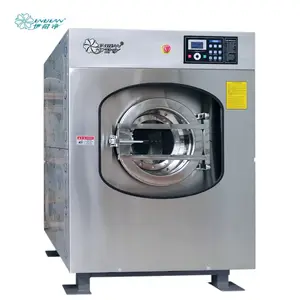 ENEJEAN 산업용 세탁기 25 kg 자동 세탁기 추출기 세탁기 바다 사자