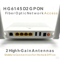 Router WIFI GPON EPON ONU ONT HG6145D2 AC1200 de Doble Banda, Módem de Fibra Óptica con Firmware en Inglés, Terminal de Red Óptica FTTH