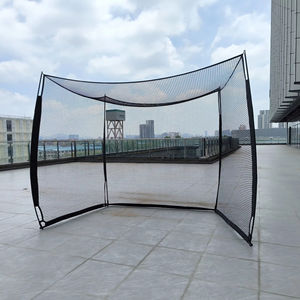 Cage <span class=keywords><strong>de</strong></span> frappe <span class=keywords><strong>de</strong></span> <span class=keywords><strong>filet</strong></span> <span class=keywords><strong>de</strong></span> <span class=keywords><strong>pratique</strong></span> <span class=keywords><strong>de</strong></span> <span class=keywords><strong>golf</strong></span> classique <span class=keywords><strong>de</strong></span> 10x8 pieds pliable avec écran d'impact - Product Image 1