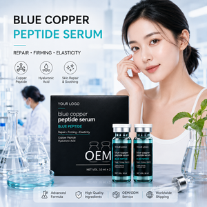 Suero de Péptidos de Cobre Azul (Personalización OEM/ODM) – Producto para el Cuidado de la Piel Hidratante, Iluminador y Reparador para Salones de Belleza - Product Image 1