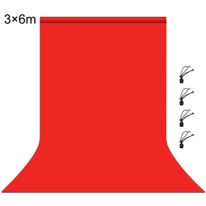 Günstiger PULUZ 3m X 6m Fotografie-Hintergrund 3*6m Einfarbiger Baumwoll-Fotohintergrund Grüner Hintergrundstoff - Product Image 3