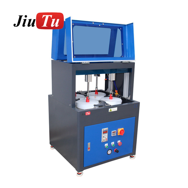 Automatic Polishing Machine for IWatch iPhone Samsung All Series LCD Scratch Removing with Counterweight Molds
