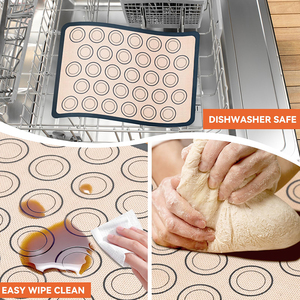 Juego de Tapetes de Silicona para Hornear Todo en Uno OEM, Varios Tamaños, Directo de Fábrica, Tapis De Cuisson de la Categoría Herramientas de Repostería - Product Image 3