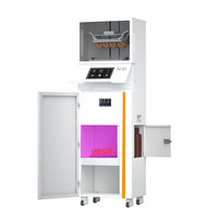 AI-01 otomatis Dental 3D Printer USB ukuran besar konektivitas 1 tahun garansi Masa Depan LCD DLP Resin 3D mesin untuk penggunaan gigi
