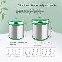 Matériel sans plomb de bidon de fil de soudure de noyau de colophane 50g 0.6-1.0mm favorable à l'environnement