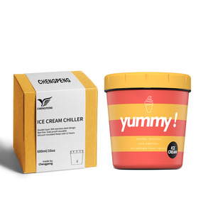 Más Vendido Enfriador de Helado de Acero Inoxidable 473 ml Aislamiento Antifrío No Congela <span class=keywords><strong>las</strong></span> Manos - Product Image 2