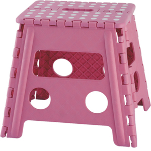 13 Inch Premium Heavy Duty Foldable Foot <strong>Stool</strong> <strong>Fold</strong> up Stepping <strong>Stool</strong> for Kids and Adults Kitchen Garden Bathroom - Product Image 1