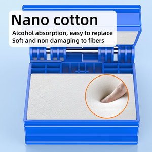 <span class=keywords><strong>Kit</strong></span> d'outils de <span class=keywords><strong>nettoyage</strong></span> de fibres optiques SIXIANTO FTTH Modèle A-505, incluant une bouteille d'alcool vide et des noyaux de remplacement - Product Image 5
