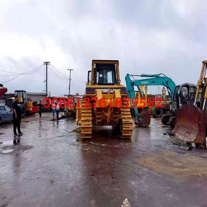 Excavadora de tractor CAT D6H, excavadora de oruga usada en venta - Product Image 4