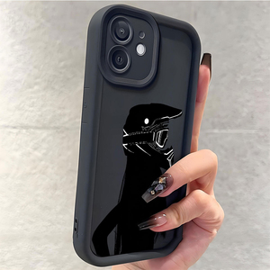 Coque de téléphone portable antichoc en TPU avec motif <span class=keywords><strong>casque</strong></span> de moto et imprimé fille, style lentille échelle <span class=keywords><strong>pour</strong></span> <span class=keywords><strong>iPhone</strong></span> 11 12 13 14 15 16 17 Pro Max - Product Image 4