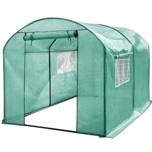 Serre de jardin moderne en aluminium, style traditionnel et moderne, pour usage domestique, avec traitement chimique, facile à assembler - Product Image 1