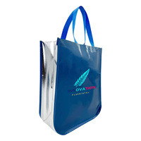 Vente en gros Sacs à provisions en tissu réutilisables à coins incurvés personnalisés avec impression écologique TNT Sac non tissé promotionnel avec logo