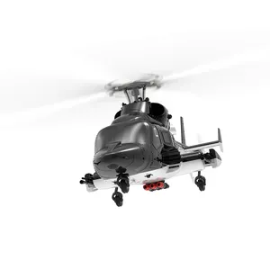 YUXIANG F02-V <span class=keywords><strong>Airwolf</strong></span> 6CH 3D/6G Avión RC Acrobático sin Flybar 2.4G con Giroscopio, Simulación a Escala, Rotor Único, RTF, Juguete de Hobby - Product Image 6