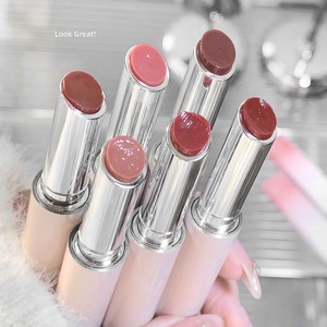 Crayon à lèvres solide effet brillant, baume à lèvres fondant, logo personnalisé, brillance intense, rouge à lèvres solide mince, faible MOQ - Product Image 1