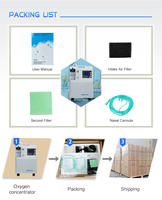 Longfian JAY-5AW CE ISO Утвержденный 24*7 непрерывный поток 5 л кислородный концентратор