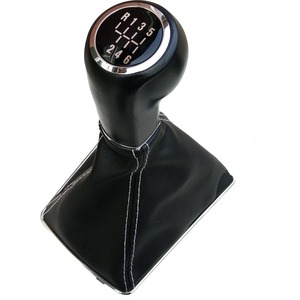 Car Gear <b>Knob</b> Leather 6 Speed <b>Shift</b> Head Opel Fitment Ergonomic Design - Product Image 1