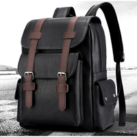 Sac à Dos Homme en Cuir Tendance Personnalisé, de Luxe, Imperméable pour École et Collège