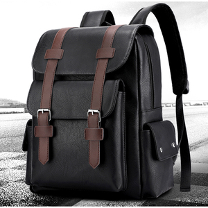 <span class=keywords><strong>Sac</strong></span> <span class=keywords><strong>à</strong></span> <span class=keywords><strong>Dos</strong></span> <span class=keywords><strong>Homme</strong></span> en Cuir <span class=keywords><strong>Tendance</strong></span> Personnalisé, de Luxe, Imperméable pour École et Collège - Product Image 2